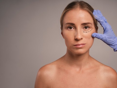 Blepharoplastik des oberen und unteren Augenlids